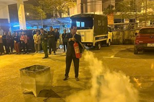 Phường Đông Hải tuyên truyền phòng cháy chữa cháy và quản lý vũ khí, vật liệu nổ, pháo cho người dân