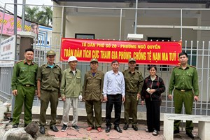 Phường Ngô Quyền hưởng ứng xây dựng "Phường không ma túy"  