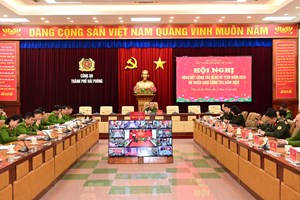 Bộ Công an tổ chức Hội nghị tổng kết công tác quản lý hành chính về trật tự xã hội năm 2025 và triển khai công tác năm 2026