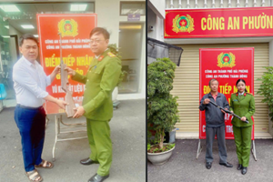 Công an phường Thành Đông: Vận động nhân dân giao nộp 01 khẩu súng và 01 kiếm