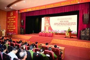 Công an phường Thủy Nguyên tổ chức Hội nghị lắng nghe ý kiến Nhân dân và phát động phong trào thi đua “Ba nhất”