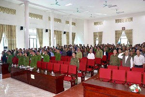 Công an xã Nam Sách đẩy mạnh phong trào thi đua “Ba nhất” qua hội nghị lắng nghe ý kiến Nhân dân