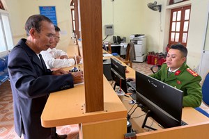 Công an xã Vĩnh Am: Thi đua phong trào “Ba nhất” với mô hình “NGÀY NGHỈ KHÔNG NGHỈ” phục vụ nhân dân cả ngày Chủ Nhật