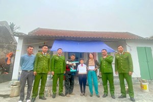 Công an xã Vĩnh Hải phấn đấu "Mỗi ngày một việc tốt"