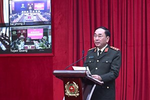 Hội thảo khoa học "Xây dựng lực lượng Tham mưu Công an nhân dân thật sự trong sạch, vững mạnh, chính quy, tinh nhuệ, hiện đại theo tinh thần Nghị quyết số 12-NQ/TW ngày 16/3/2022 của Bộ Chính trị"