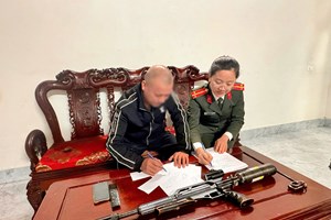 Phòng An ninh mạng và phòng, chống tội phạm công nghệ cao: Tuyên truyền, vận động Nhân dân giao nộp vũ khí có tính sát thương cao trên mạng xã hội 