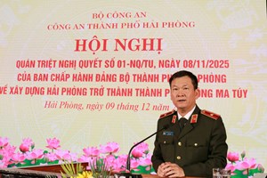 Quán triệt Nghị quyết số 01-NQ/TU về xây dựng Hải Phòng trở thành thành phố không ma túy, tập trung xây dựng mô hình “Dòng họ không ma túy”