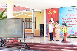 Tổ chức 385 buổi tuyên truyền cho 422.959 người về trật tự an toàn giao thông