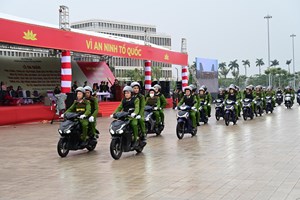 Tổng duyệt Chương trình Lễ ra quân tấn công, trấn áp tội phạm, bảo vệ tuyệt đối an ninh, an toàn Đại hội đại biểu toàn quốc lần thứ XIV của Đảng, bầu cử đại biểu Quốc hội khóa XVI, HĐND các cấp, nhiệm kỳ 2026 - 2031 và Tết Nguyên đán Bính Ngọ