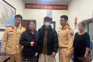 Trạm Cảnh sát đường thủy An Dương kịp thời cứu vớt một phụ nữ nhảy cầu An Đồng