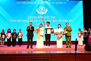 VCK phía Bắc Cuộc thi “Tuổi trẻ chung tay đẩy lùi ma túy năm 2025”: Trường THPT A Nguyễn Huệ (Ninh Bình) giành giải Nhất