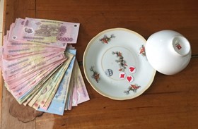 Công an huyện Tiên Lãng: Phá ổ bạc trong lều vịt
