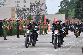 Phòng Cảnh sát cơ động: Tập trung nâng cao chất lượng tuần tra vũ trang