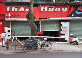 Thông tin về ban đầu về vụ nổ tại số nhà 100 Trần Phú, phường Cầu đất, quận Ngô Quyền 