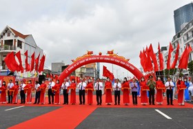 Bảo vệ an toàn Lễ thông xe kỹ thuật nút giao thông có quy mô lớn và hiện đại nhất tại Hải Phòng