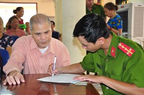 Khối Công an quận tăng cường chấn chỉnh công tác điều lệnh