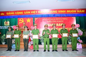 Khối Công an quận làm tốt công tác quản lý cán bộ