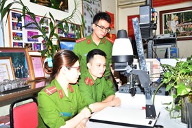 Phòng Kỹ thuật hình sự khám nghiệm 63 hiện trường các loại