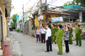 Duy trì 326 tổ tự quản về an ninh trật tự
