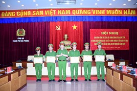 Lực lượng Cảnh sát quản lý hành chính về trật tự xã hội giao ban công tác 6 tháng, sơ kết 5 năm thực hiện Thông tư 09/2015/TT-BCA