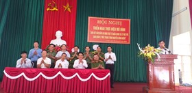 Phát huy hiệu quả mô hình liên kết bảo đảm an ninh trật tự Khu Di tích Trạng Trình