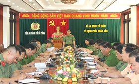 Sẵn sàng tổ chức Đại hội Đảng bộ Công an thành phố lần thứ XVI, nhiệm kỳ 2020 – 2025