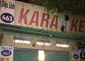 Phát hiện cơ sở kinh doanh karaoke Diệu Linh (Dương Kinh) hoạt động trái quy định