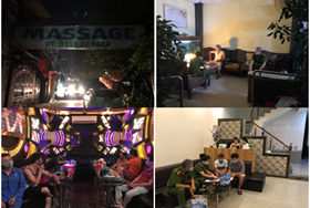 Phòng Quản lý hành chính về trật tự xã hội: Kiểm tra 01 cơ sở massage và 01 cơ sở kinh doanh karaoke hoạt động trái quy định 