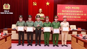 Tổng kết công tác bảo đảm an ninh trật tự Đại hội đại biểu Đảng bộ thành phố lần thứ XVI, nhiệm kỳ 2020 – 2025