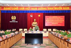 Bộ Công an tổ chức giao ban trực tuyến kiểm điểm kết quả thực hiện 2 dự án: Xây dựng Cơ sở dữ liệu quốc gia về dân cư và sản xuất, cấp, quản lý CCCD