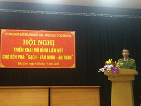 Phường Bắc Sơn (Kiến An) & Ban Quản lý Chợ Bến Phà: Ra mắt mô hình liên kết Chợ Bến Phà “Sạch – Văn minh – An toàn”