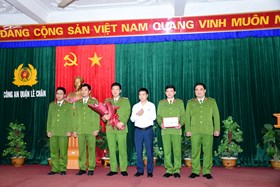 Khối Công an quận: Điều tra, khám phá án đạt tỷ lệ 94.9%