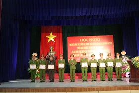 Công an huyện Tiên Lãng: Ra quân thực hiện các cao điểm đảm bảo ANTT