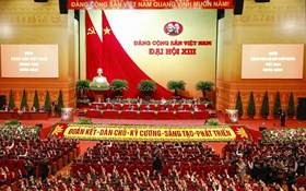 Ngày làm việc thứ ba của Đại hội XIII: Thảo luận Văn kiện đại hội