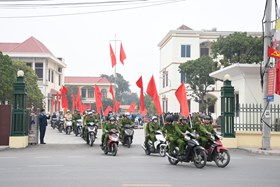 Công an các huyện tổ chức 88 buổi sinh hoạt chính trị chuyên đề