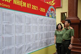 Công bố danh sách người ứng cử đại biểu Quốc hội khóa XV tại thành phố Hải Phòng theo Nghị quyết số 559/NQ-HĐBCQG ngày 27/4/2021 của Hội đồng bầu cử Quốc gia
