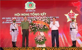 Khai mạc trọng thể Hội nghị tổng kết hai dự án trọng điểm của Bộ Công an