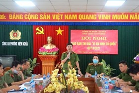 Khối CAP quận Lê Chân: giao ban thi đua “Vì ANTQ” quý II/2021