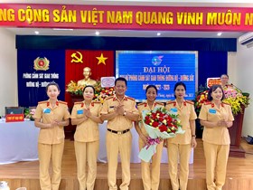 Đại hội Phụ nữ Phòng CSGT  đường bộ, đường sắt CATP Hải Phòng