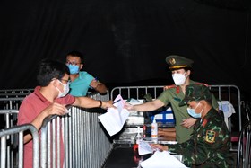 Thành lập 2 chốt kiểm soát dịch bệnh COVID-19 liên ngành tại cầu Dinh, huyện Thủy Nguyên và cầu Quang Thanh, huyện An Lão