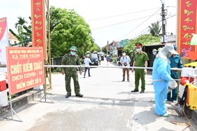 Công an huyện Tiên Lãng: Xây dựng mô hình bảo đảm an ninh trật tự và phòng, chống dịch Covid-19