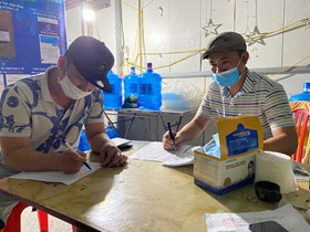 Chốt kiểm soát dịch bệnh COVID-19 liên ngành số 5 phát hiện 01 trường hợp trốn khai báo y tế