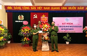 Hội Phụ nữ Phòng Cảnh sát Cơ động – CATP: Kỷ niệm 91 năm Ngày thành lập Hội LHPN Việt Nam
