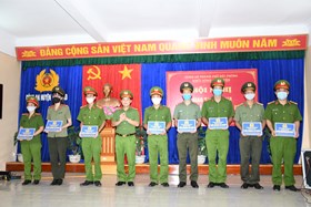 Khối Công an huyện đẩy mạnh công tác xây dựng Đảng