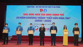 Biểu dương 37 lượt tập thể, cá nhân có thành tích xuất sắc trong chương trình “Tiếp sức mùa thi”