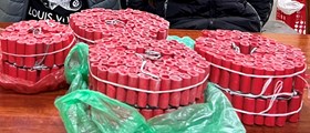 Công an huyện Thủy Nguyên: Tạm giữ đối tượng buôn bán pháo, thu 5,6 kg pháo