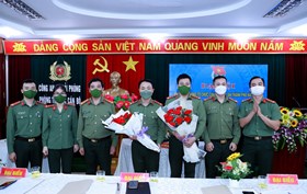 Chi đoàn Phòng Tổ chức cán bộ - CATP tổ chức Đại hội Chi đoàn, nhiệm kỳ 2022 - 2024