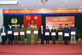 Công an huyện Tiên Lãng: Phát huy hiệu quả noạt động lực lượng dân phòng