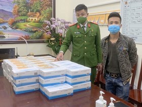 Công an quận Hồng Bàng: Thu giữ 48.000 viên thuốc và 1.500 bộ kit test Covid không rõ nguồn gốc