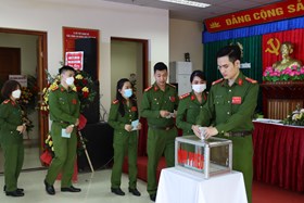 Đại hội Chi đoàn Phòng Cảnh sát Môi trường – CATP nhiệm kỳ 2022-2024